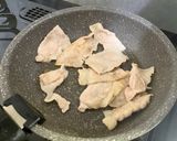 さつまいもと豚肉の甘辛炒め作り方2写真