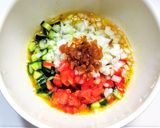 ベーコンと野菜の角切りサラダ作り方3写真