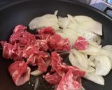 焼きうどん！串カツ田中風作り方1写真