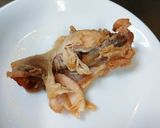 蜂蜜レモンで作る鶏手羽元と薩摩芋煮作り方5写真