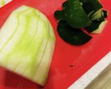 冬瓜と海老の煮物作り方1写真