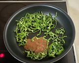 お弁当☆ピーマン×ごまみそ作り方4写真
