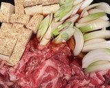 簡単★煮込むだけのすき焼き風肉豆腐作り方3写真
