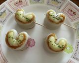 お弁当☆チーズ inハートちくわ作り方6写真
