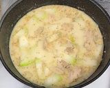冬瓜と鶏もも肉のツナごまクリーム煮作り方8写真