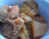 鶏肉とトロトロ白菜大根の煮物作り方7写真