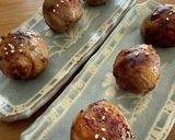 すき焼きタレ de肉巻きおにぎり作り方6写真