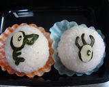 キャラ弁☆アンノーンおにぎり（ポケモン）作り方4写真