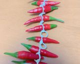 吊るし唐辛子⭐︎不器用でも小さくても簡単作り方4写真