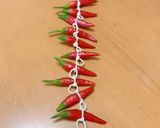 吊るし唐辛子⭐︎不器用でも小さくても簡単作り方6写真