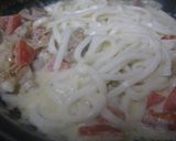 チキンクリームうどん☆作り方6写真