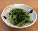 簡単で栄養満点！クセになる旨辛小松菜作り方5写真