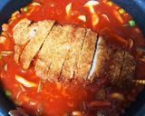 冷凍とんかつのトマト缶煮作り方7写真