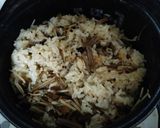 ブラウンえのきの炊き込みご飯作り方9写真