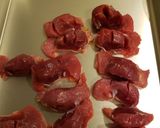 砂ずりとニラもやしのオイスター炒め作り方1写真