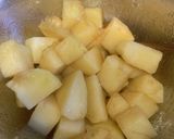 じゃがいも、タコ、キムチの前菜作り方3写真