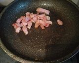 ローマ風カルボナーラ作り方1写真