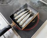 いわしをフライパンで焼く作り方2写真