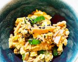 海苔の佃煮で豆腐サラダ作り方5写真