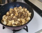 きのこ入り麻婆豆腐作り方5写真