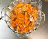 漬時間無コク旨人参さっぱり甘酢味噌浅漬け作り方6写真