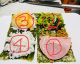 四角きんぱのメスティン弁当作り方3写真