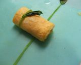 ☆カニカマのタマゴ巻き☆お弁当おかずに！作り方2写真