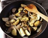 鰹のたたきと茄子のトマト煮作り方2写真