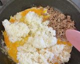 洗い物はフライパンだけ！簡単チャーハン！作り方4写真