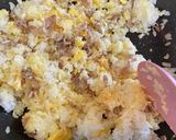 洗い物はフライパンだけ！簡単チャーハン！作り方5写真