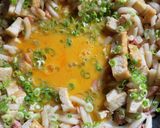 スプーンで頂く♪♪炒飯風焼きうどん♪♪作り方7写真