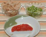 明太子の葱おかか和え作り方1写真