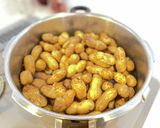 圧力鍋で茹で落花生作り方4写真