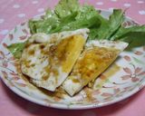 照り焼き目玉焼き作り方3写真