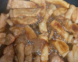 トンカツ用ロースのトンテキ風炒め作り方2写真