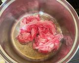 牛肉と糸こんにゃくの煮物作り方3写真