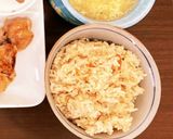 朝食❀鶏肉と秋を感じるキノコプレート 案作り方5写真