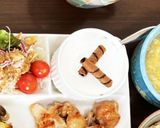 朝食❀鶏肉と秋を感じるキノコプレート 案作り方6写真