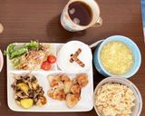 朝食❀鶏肉と秋を感じるキノコプレート 案作り方8写真