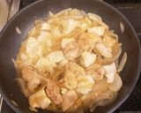男飯！味噌バター鳥豆腐炒め！作り方6写真