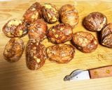 栗の渋皮付天ぷら作り方1写真