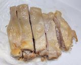 鶏もも肉の炊き込みご飯（海南鶏飯）作り方9写真