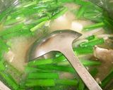 ボリューム味噌汁（豚にらもやし）作り方7写真
