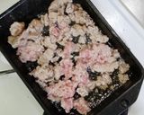 舞茸とレンコンの鶏餡かけ作り方5写真