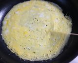 美味♪薄焼き卵で包む♪ちりめん山椒むすび作り方1写真