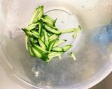隙間埋めレンジ白菜きゅうり中華風マリネ風作り方1写真