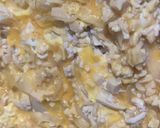 高野豆腐と鶏挽き肉の中性脂肪対策親子丼☆作り方3写真