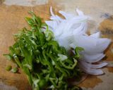 パン,ベーコン炒めてのせて我が家のサラダ作り方2写真