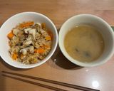 椎茸主役！炊き込みご飯！！♪作り方6写真