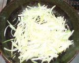 パスタ少なめ、ねぎで増量パスタ作り方2写真